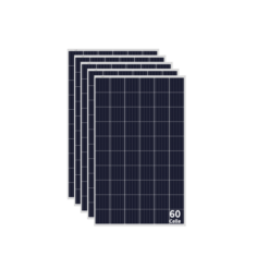 Kit 1,5KWp Moduli Policristallini 285Wp 5 busBar 60 celle E solar M