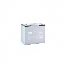 Batteria Stazionaria 55Ah 12V Fiamm Agm 12fgl55 x uso Fotovoltaico
