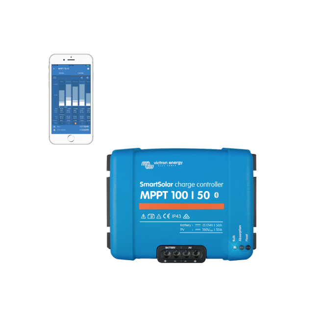 Regolatore di carica SmartSolar 30A MPPT 100/30 12-24V Victron Energy Charge Controllers Regolatore di carica SmartSolar 30A MPPT 100/30 12-24V Victron Energy Charge Controllers