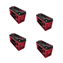 Banco Batteria 320Ah 24V deep cycle ciclica Zenith Agm zl1201115 x Fotovoltaico