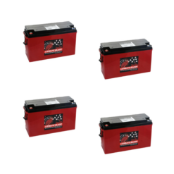 Banco Batteria Silicone 380Ah 24V deep cycle ciclica 1200cicli Zenith Agm ZLS1201115 x Fotovoltaico