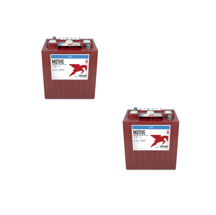 Banco Batteria 12V 245Ah Trojan deep cycle ciclica 1200cicli TE35 acido libero x Fotovoltaico Banco Batteria 12V 245Ah Trojan deep cycle ciclica 1200cicli TE35 acido libero x Fotovoltaico