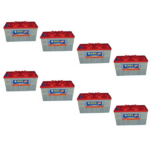 Banco Batteria 420Ah 24V Piastra Corazzata Tubolare NBA 4AX12N C20 X Fotovoltaico