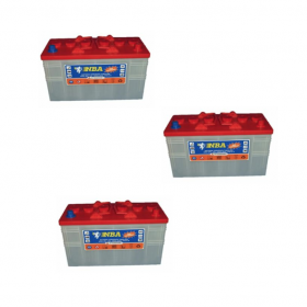 Banco Batteria 360Ah 12V Piastra Corazzata Tubolare NBA 4TG12N C20 X Fotovoltaico 1200cicli