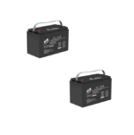 Banco Batteria 200Ah 12V Stazionaria Faam Gel Flg100-12 x uso Fotovoltaico