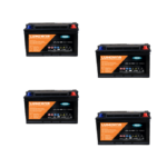 Banco Batteria 210Ah 24V Piastra Piana Luminor LTL12-105 105A deep cycle X Fotovoltaico