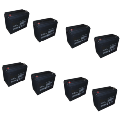 Banco Batteria 960Ah 12V Ciclica E Agm x uso Fotovoltaico Deep cycle Long Life