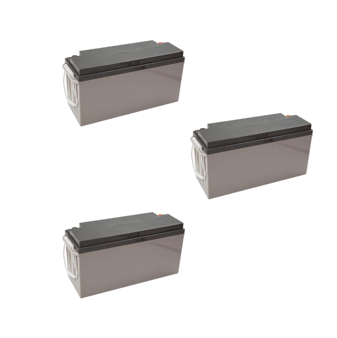 Banco Batteria Ciclica 450Ah 12V E Agm x uso 150Ah Fotovoltaico Deep cycle Long Life Banco Batteria Ciclica 450Ah 12V E Agm x uso 150Ah Fotovoltaico Deep cycle Long Life