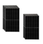 Kit 3Kwp Pannello Torri Solare 450Wp Monocristallino 144 celle HALF cell TRS 450-72M H6 Silvered 30 Anni di Garanzia