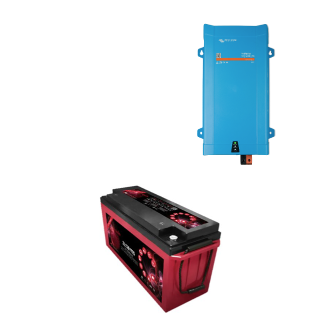 Inverter Victron energy 12V 1200VA caricabatterie PMP122120000 Batteria Zenith 160Ah Inverter Victron energy 12V 1200VA caricabatterie PMP122120000 Batteria Zenith 160Ah