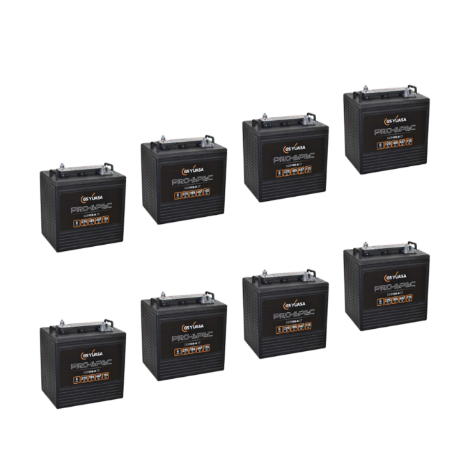 Banco Batteria 24V Yuasa 450Ah deep cycle ciclica DCB105-6(ET) acido libero x Fotovoltaico Banco Batteria 24V Yuasa 450Ah deep cycle ciclica DCB105-6(ET) acido libero x Fotovoltaico