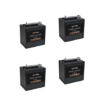 Banco Batteria Yuasa 480Ah 12V deep cycle ciclica DCB125-6(ET) acido libero x Fotovoltaico