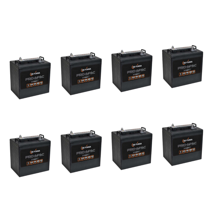 Banco Batteria Yuasa 480Ah 24V deep cycle ciclica DCB125-6(ET) acido libero x Fotovoltaico Banco Batteria Yuasa 480Ah 24V deep cycle ciclica DCB125-6(ET) acido libero x Fotovoltaico