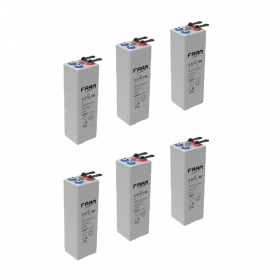 Banco Batteria OpzV 200Ah 12V GEL Faam 4STG50 deep cycle ciclica LONG LIFE made in Italy top di gamma