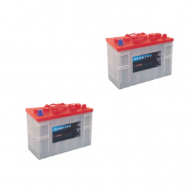 Banco Batteria 12V Piastra Corazzata Tubolare C20 314Ah X Fotovoltaico 1200cicli BTT12118