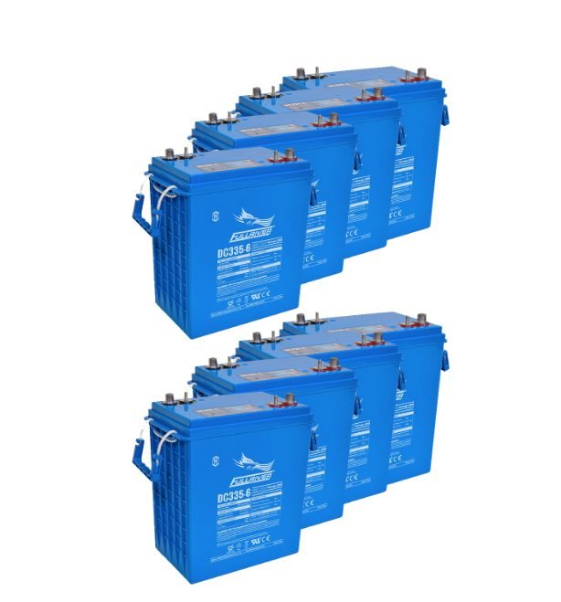 Banco Batteria 1340Ah 12V FULLRIVER 6Volt DC335-6 AGM deep cycle alte prestazioni top di gamma Banco Batteria 1340Ah 12V FULLRIVER 6Volt DC335-6 AGM deep cycle alte prestazioni top di gamma