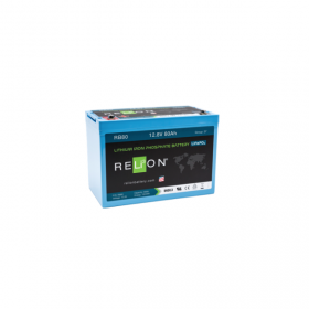 Batteria 80Ah 12V Relion RB80 12V LiFePO4 alte prestazioni x fotovoltaico top di gamma