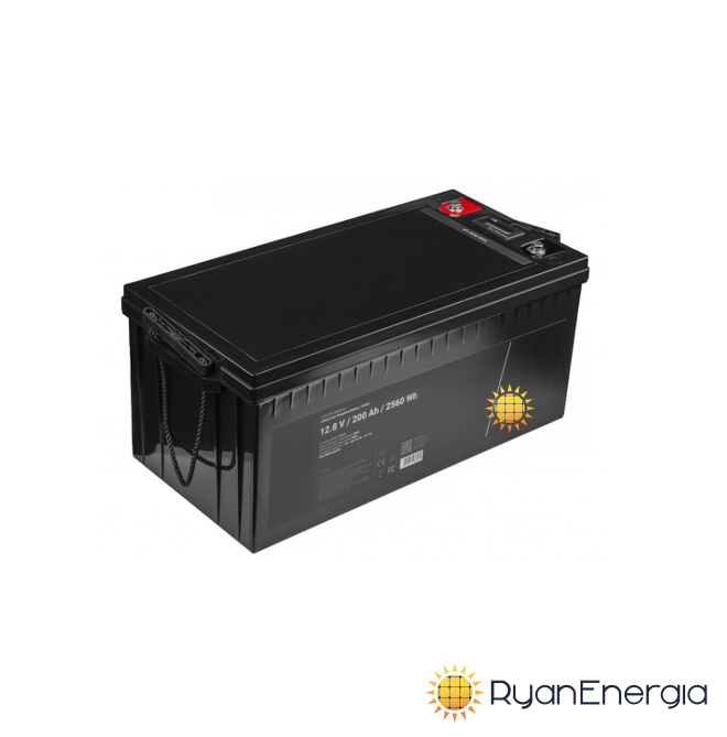Batteria LiFePO4 200Ah 12,8V 2560Wh BMS batteria al litio ferro fosfato impianto fotovoltaico alte prestazioni Batteria LiFePO4 200Ah 12,8V 2560Wh BMS batteria al litio ferro fosfato impianto fotovoltaico alte prestazioni