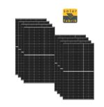 Kit 3,2Kwp Pannello Solare SOLAR FABRIK 410Wp Monocristallino Mono S4 Halfcut top di gamma tedesco