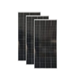 Stock 3pz Pannello Solare 200W 12V Monocristallino x camper nautica Fotovoltaico 9 busbar