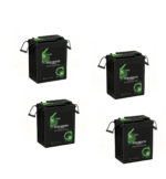 Banco Batteria GEL 580Ah 12V C20 Ciclica Zenith Agm ZGEL060125 6V x Fotovoltaico NUOVO MODELLO