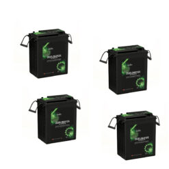 Banco Batteria GEL 580Ah 12V C20 Ciclica Zenith Agm ZGEL060125 6V x Fotovoltaico NUOVO MODELLO