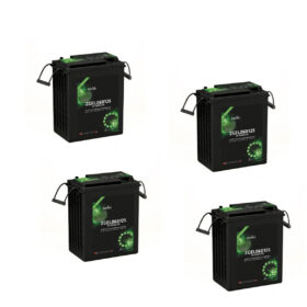 Banco Batteria GEL 580Ah 12V C20 Ciclica Zenith Agm ZGEL060125 6V x Fotovoltaico NUOVO MODELLO
