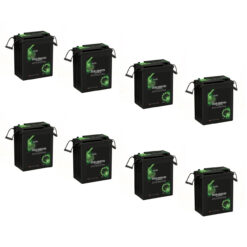 Banco Batteria GEL 1160Ah 12V C20 Ciclica Zenith Agm ZGEL060125 6V x Fotovoltaico NUOVO MODELLO