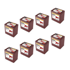 Banco Batteria 24V Trojan 414Ah 6V C20 deep cycle ciclica 1200cicli MOTIVE TR-T105-AES AGM x Fotovoltaico NUOVO MODELLO