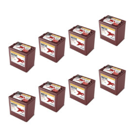 Banco Batteria 24V Trojan 414Ah 6V C20 deep cycle ciclica 1200cicli MOTIVE TR-T105-AES AGM x Fotovoltaico NUOVO MODELLO