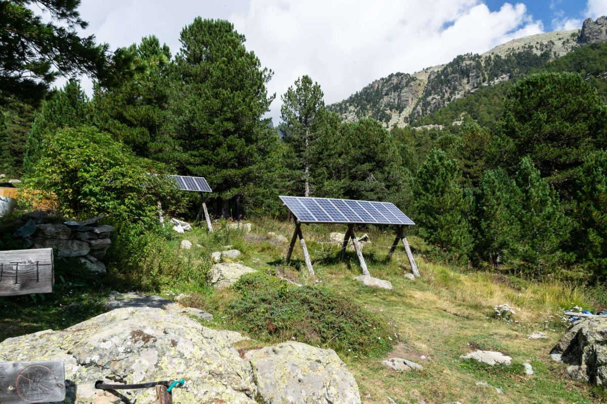small solar panels supply electricity to an alpine 2025 02 02 15 01 36 utc