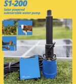 Pompa solare Lorentz S1-200 Portatile Auto-Installante per irrigazione allevamento bestiame S1-200 HR07-2 KIT 2 pannelli 140Wp - immagine 3
