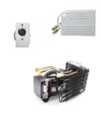 Kit refrigerazione Frigo vitifrigo 60lt compressore ND35 12/24V Evaporatore a piastra PT2 con giunti rapidi e termostato made in italy