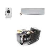 Kit refrigerazione Frigo vitifrigo 140lt compressore ND35 12/24V 220V Evaporatore a piastra PT10 con giunti rapidi e termostato made in italy