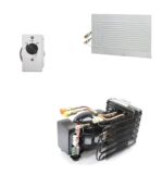 Kit refrigerazione Frigo vitifrigo 170lt compressore ND35 12/24V Evaporatore a piastra PT13 con giunti rapidi e termostato made in italy