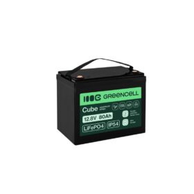 Batteria al litio Green Cell Green Cell CUBE LiFePO4 Batteria 80Ah 12.8V 1024Wh LFP fotovoltaico